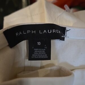 Ralph Lauren lamb leather pants